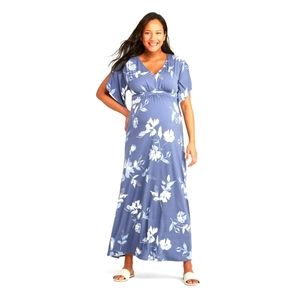 Isabel Maternity Kimono Dress